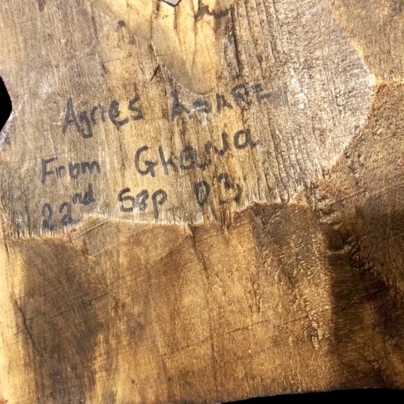 Vintage African Sculptural Wall Hanging , Home Decor, African Wood Carving, Art - Picture 7 of 16